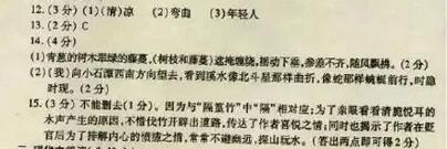 2016年中考文言文《小石潭记》阅读答案及翻译 - 古诗文言文 2016年中考文言文《小石潭记》阅读答案及翻译 - 古诗文言文